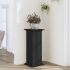 Suport de plante, alb, 33x33x80 cm, lemn prelucrat GartenMobel Dekor