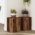 Suporturi de plante 2 buc. lemn vechi 30x30x70cm lemn prelucrat GartenMobel Dekor