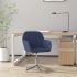 Scaun de birou pivotant, gri deschis, material textil GartenMobel Dekor