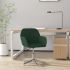 Scaun de birou pivotant, gri deschis, material textil GartenMobel Dekor