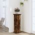 Suport de plante, stejar fumuriu, 33x33x60 cm, lemn prelucrat GartenMobel Dekor