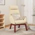Scaun de relaxare, gri închis, material textil GartenMobel Dekor