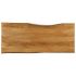 Blat masă cu margini naturale, 120x60x2,5 cm, lemn masiv mango GartenMobel Dekor