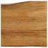 Blat masă cu margini naturale, 120x60x2,5 cm, lemn masiv mango GartenMobel Dekor