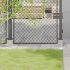 Baze stâlp pătrate 12 buc Argintiu 101x101 mm Oțel galvanizat GartenMobel Dekor