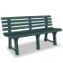 Bancă de grădină, antracit, 145,5 cm, plastic  GartenMobel Dekor