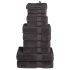Set de prosoape premium SOLUND, 12 piese, alb, 600 g/m² GartenMobel Dekor