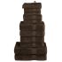 Set de prosoape premium SOLUND, 12 piese, alb, 600 g/m² GartenMobel Dekor