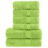Set de prosoape premium, 6 piese, alb, 600 g/m² 100% bumbac GartenMobel Dekor