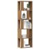 Bibliotecă/Separator cameră, negru, 45x24x159 cm, PAL   GartenMobel Dekor