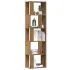 Bibliotecă, lemn vechi, 45x24x159 cm, lemn prelucrat GartenMobel Dekor