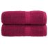 Prosoape premium 10buc roșu bordo 100x200cm 600gsm 100% bumbac GartenMobel Dekor
