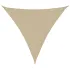 Parasolar, bej, 4x5x5 m, țesătură oxford, triunghiular GartenMobel Dekor
