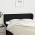 Tăblie de pat cu aripioare negru 83x23x78/88 cm material textil GartenMobel Dekor