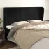 Tăblie de pat cu aripioare negru 83x23x78/88 cm catifea GartenMobel Dekor