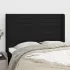 Tăblie de pat cu aripioare gri taupe 147x16x118/128 cm textil GartenMobel Dekor