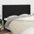 Tăblie de pat cu aripioare, gri taupe, 163x16x118/128cm, textil GartenMobel Dekor