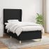 Pat box spring cu saltea, negru, 180x200 cm, catifea GartenMobel Dekor