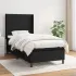 Pat box spring cu saltea, negru, 180x200 cm, catifea GartenMobel Dekor
