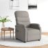 Fotoliu de masaj electric rabatabil, crem, textil GartenMobel Dekor