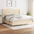 Pat continental, gri deschis, 180x200 cm, material textil GartenMobel Dekor