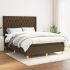 Pat continental, gri deschis, 140x200 cm, material textil GartenMobel Dekor