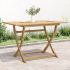 Masă de grădină pliabilă, 110x55x75 cm, lemn masiv de acacia GartenMobel Dekor