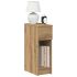 Noptiere cu sertar 2 buc stejar negru 20x36x60 cm GartenMobel Dekor