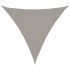 Pânză parasolar gri deschis 4x5x5 m HDPE 160 g/m² triunghiular GartenMobel Dekor