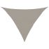 Pânză parasolar gri deschis 4x5x5 m HDPE 160 g/m² triunghiular GartenMobel Dekor