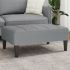 Taburet, gri închis, 77x55x31 cm, material textil GartenMobel Dekor