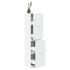Dulap de farmacie, alb, 40x41x144,5 cm, lemn prelucrat GartenMobel Dekor