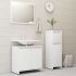 Set mobilier de baie, 3 piese, stejar artizanal, lemn prelucrat GartenMobel Dekor