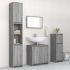 Set mobilier de baie, 4 piese, lemn vechi, lemn prelucrat GartenMobel Dekor