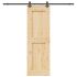 Ușă glisantă cu set de feronerie 85x210 cm, lemn masiv de pin GartenMobel Dekor