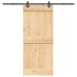 Ușă glisantă cu set de feronerie 70x210 cm, lemn masiv de pin GartenMobel Dekor