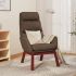 Scaun de relaxare, gri închis, material textil GartenMobel Dekor