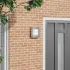 Lampa de perete 2 bucăți Negru Oțel inoxidabil IP44 GartenMobel Dekor
