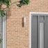 Lampa de Perete Externă Neagră din Oțel Inoxidabil IP44 GartenMobel Dekor