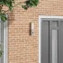 Lampa de perete de exterior cu senzor Negru din Oțel Inoxidabil IP44 GartenMobel Dekor