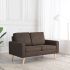 Canapea cu 2 locuri, verde, material textil GartenMobel Dekor