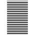 Jaluzea tip zebra gri deschis lățime țesătură 145,9cm poliester GartenMobel Dekor