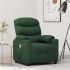 Fotoliu de masaj electric rabatabil, crem, textil GartenMobel Dekor