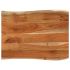 Blat masă 90x80x3,8 cm dreptunghiular lemn acacia margine vie GartenMobel Dekor