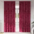 Draperii din catifea 2 piese cu inele Bordo 245x140 cm GartenMobel Dekor
