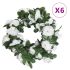 Ghirlande de flori artificiale, 6 buc., violet deschis, 250 cm GartenMobel Dekor
