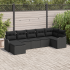 Set Canapele Grădină  cu Perne Gri Deschis din Ratan, Canapea Grădină  cu Spațiu de Stocare și Perne Gri Deschis din Ratan GartenMobel Dekor