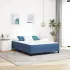 Saltea cu arcuri pocket  Albastru Medie 160x200x20 cm Material textil GartenMobel Dekor