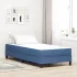 Saltea cu arcuri pocket  Albastru Medie 90x200x20 cm Fabric GartenMobel Dekor