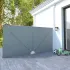 Copertină laterală pliabilă de terasă, gri, 300x150 cm GartenMobel Dekor